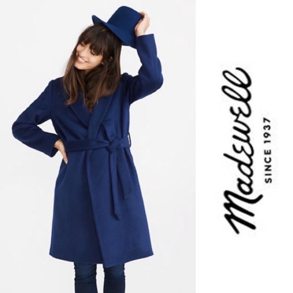 Madewell Jackets & Blazers - Madewell | Shawl-coat Wrap in Night Sky